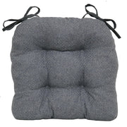 Shredded Memory Foam Chair Cushion, Gray Flannel