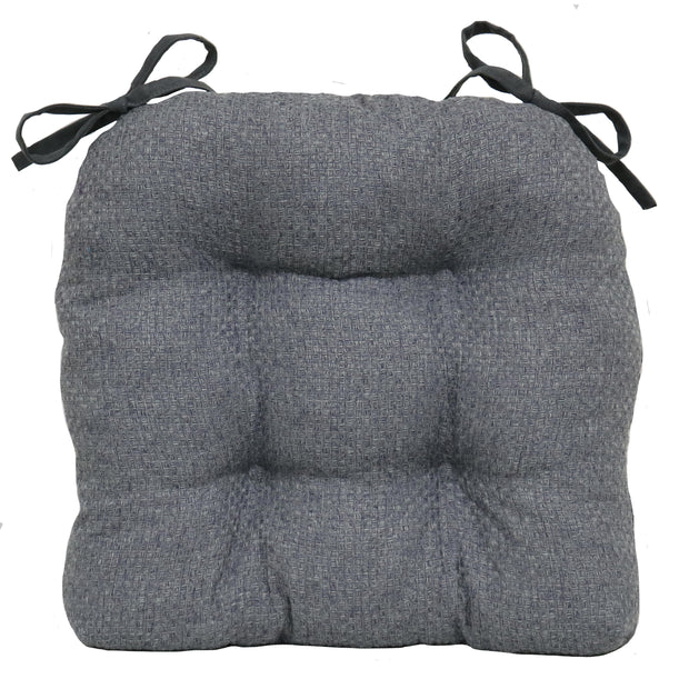 Shredded Memory Foam Chair Cushion, Gray Flannel