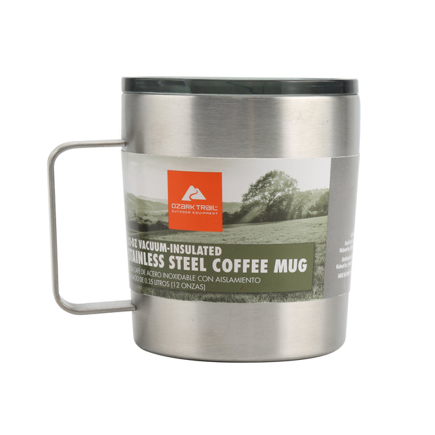 12-Ounce Double wall Vacuum-sealed Stainless Steel Coffee Mug
